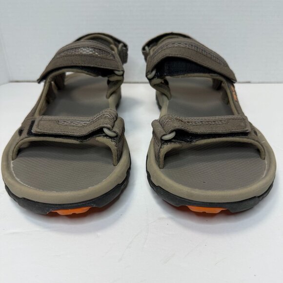 Teva Men's Sandals Size 9 Hudson Bungee Cord Brown Suede Hiking - Picture 6 of 8